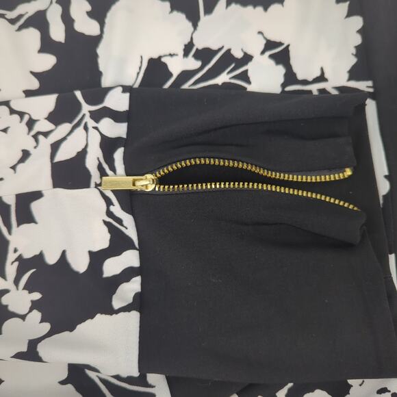 EUC Woman Within Blouse Flora Women 3X Zipper Sleeve Zipper Cuff - Picture 5 of 5